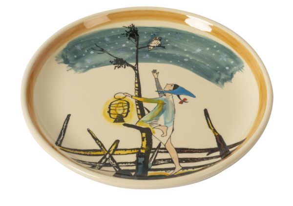 Teller Flurina mit Wildvöglein Ø 21 cm